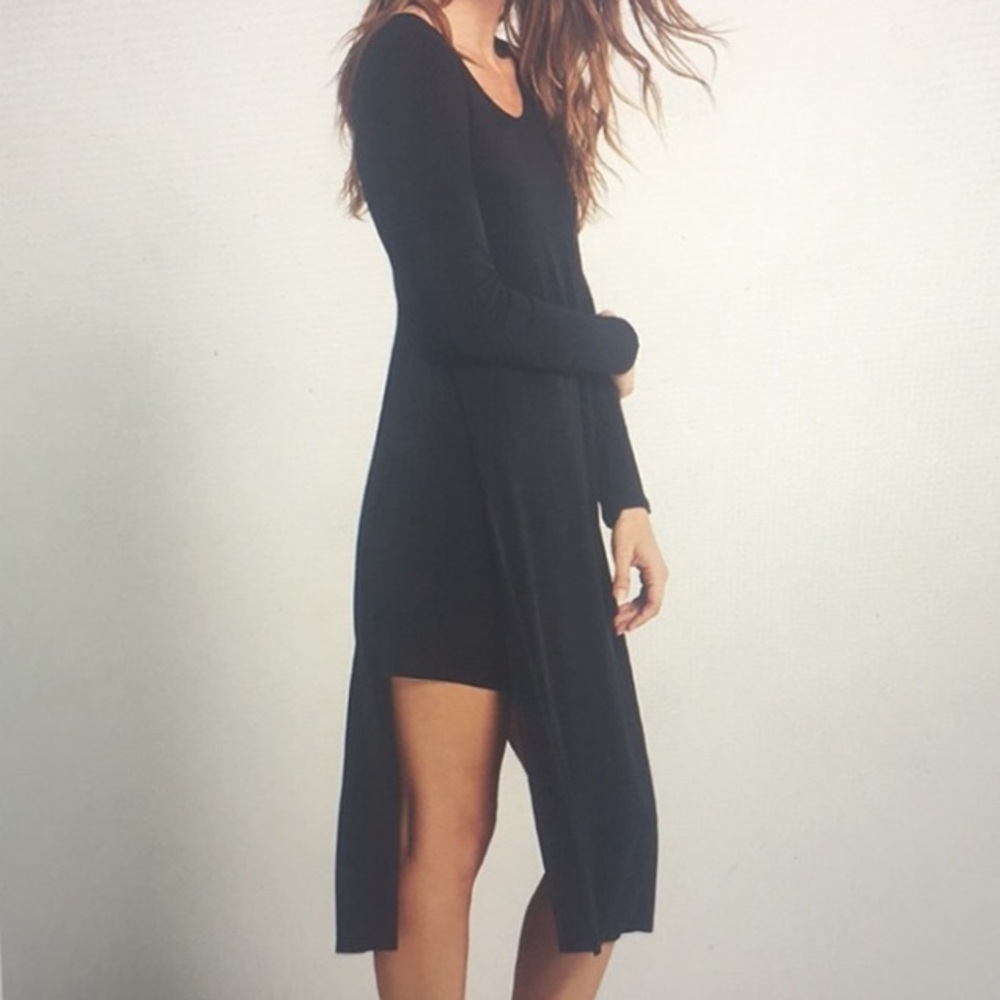 BCBGENERATION Layered Jersey Knit Midi Dress